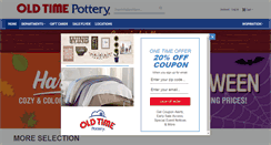 Desktop Screenshot of oldtimepottery.com